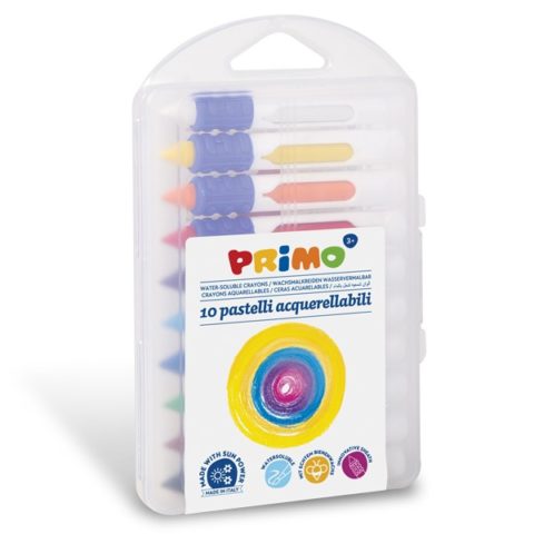 Voskové pastelky PRIMO, akvarelové, plastový obal
