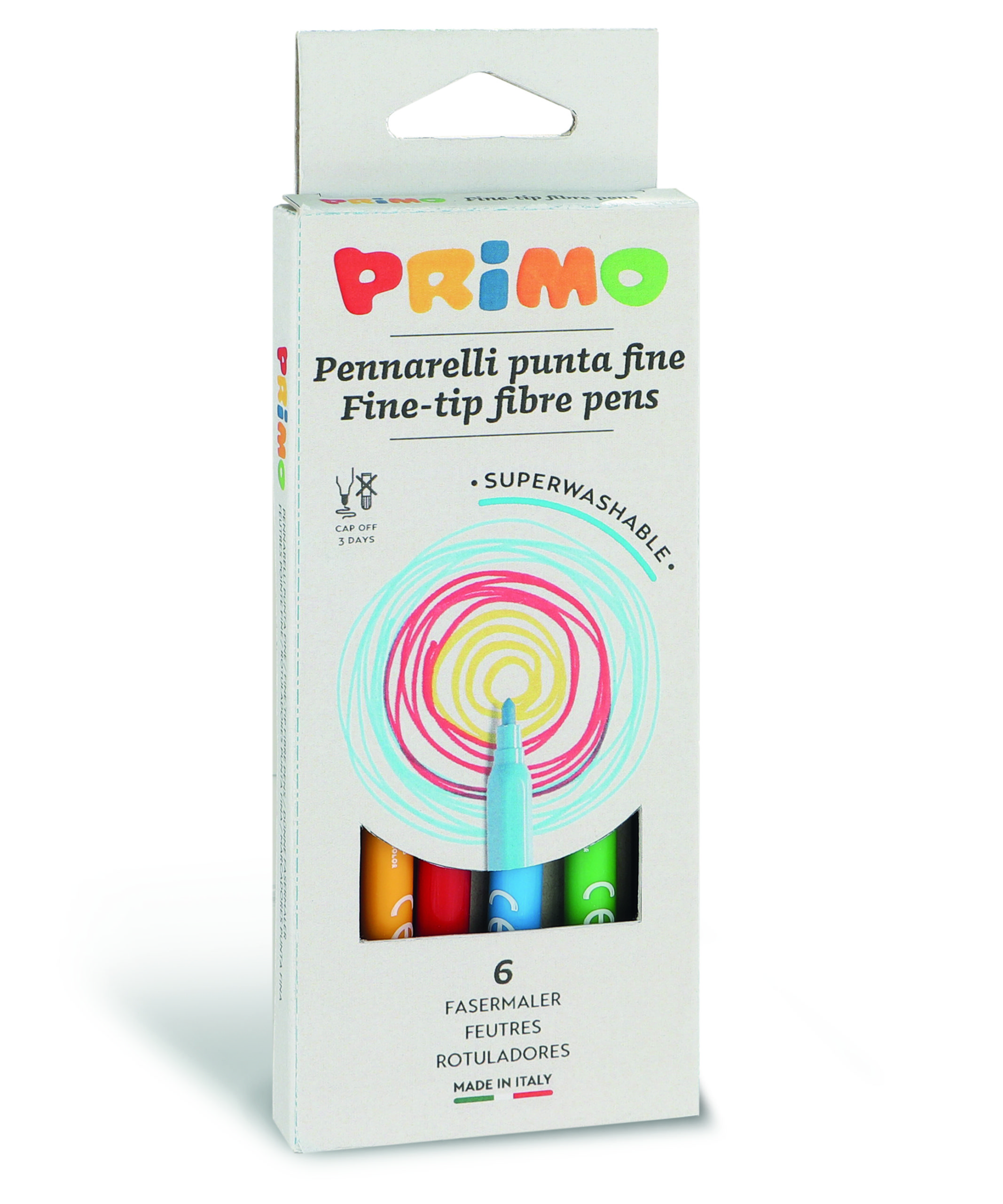 Fixy PRIMO, 6 barev